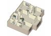 grandewood pointe apartments three bedroom two bathroom 1410 square feet floor plan